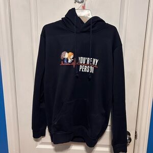 You're My Person Navy Graphic Hoodie
